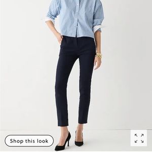J Crew High Rise Cameron Pant 4 Way Stretch